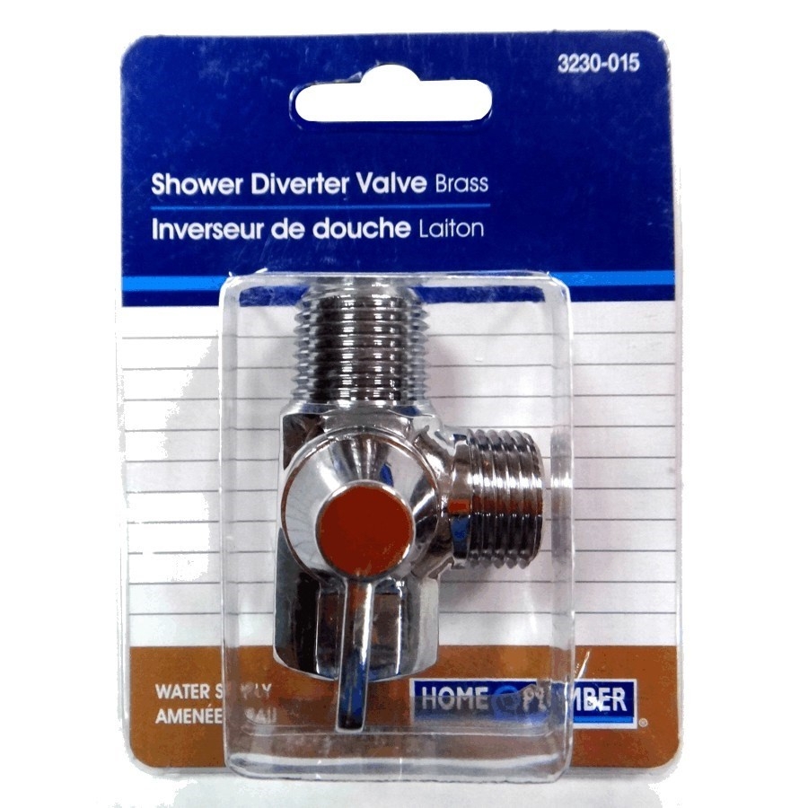 Dérivateur Robinet Filtre à Eau Laiton Plaqué - Connecteur 1/4 Pouce