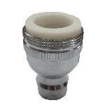 Petit adaptateur chromé pour lave-vaisselle