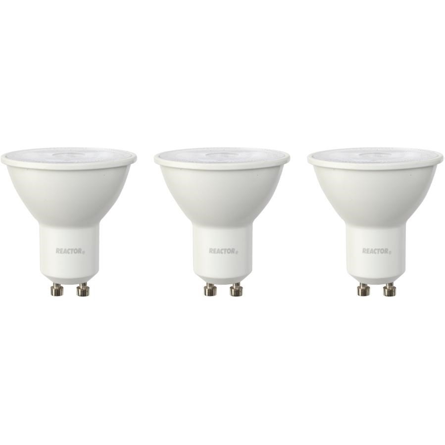 Paquet de 3 ampoules à DEL de 5,5W à intensité variable et à culot GU10, blanc doux