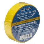 Ruban électrique en PVC jaune de 3/4 po x 60 pi x 7 mil