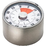 Minuterie rotatif de 60 minutes, acier inoxydable