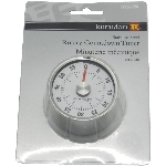 Minuterie rotatif de 60 minutes, acier inoxydable