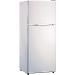 Réfrigérateur blanc de 11,5 pieds cubes avec congélateur au haut