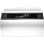 Déshumidificateur portatif blanc à 2 vitesses, capacité de 70 chopines
