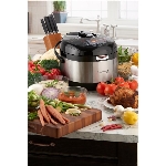 Autocuiseur multifonctions de 5 litres, acier inoxydable et noir