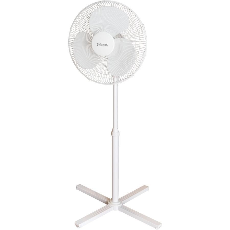 Ventilateur sur pied oscillant de 16 po à 3 vitesses