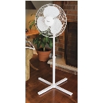 Ventilateur sur pied oscillant de 16 po à 3 vitesses