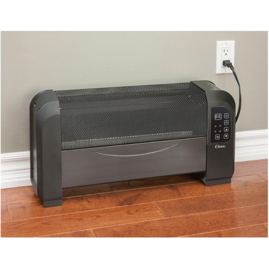 Plinthe chauffante numérique profilée de 750