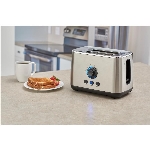 DMWD-Grille-pain ménager avec 2 fentes pour tranches, automatique, chaud,  multifonctionnel, petit-déjeuner, machine à griller, 680W, JxBaking, EU, US