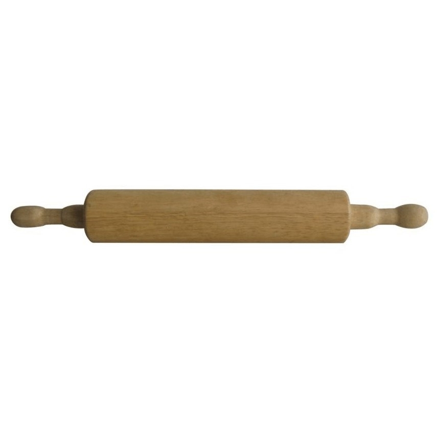 Rouleau à pâte en bois de 12-1/2 po x 2-1/4 po