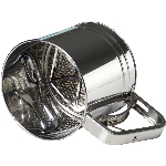 Tamiseur à farine en acier inoxydable, 5 tasses