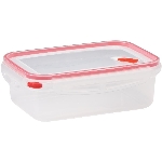 Contenant empilable rectangulaire en plastique, 1,8 L