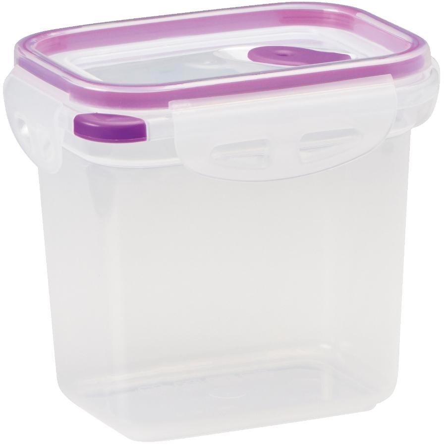 Contenant empilable rectangulaire en plastique, 780 mL