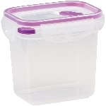 Contenant empilable rectangulaire en plastique, 780 mL