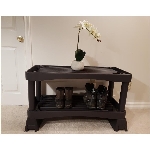 Tapis pour bottes empilable brun avec drainage