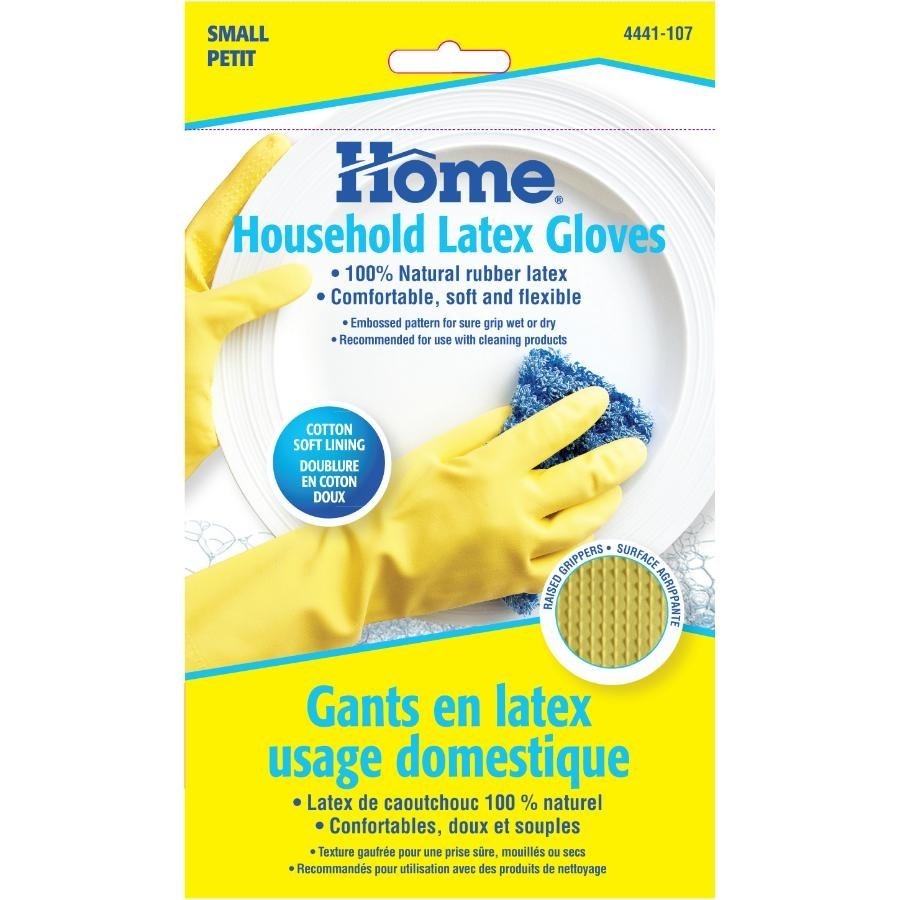 Gants en latex pour travaux ménagers, petit