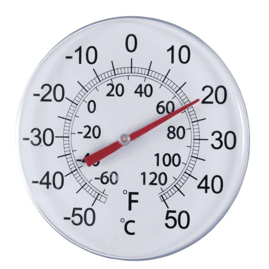 Thermomètres imagés à cadran de 12 po 