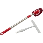 Brosse à récurer avec manche télescopique de 36 po