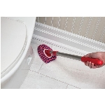 Brosse à récurer avec manche télescopique de 36 po