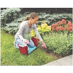 Banc/agenouilloir de jardin roulant