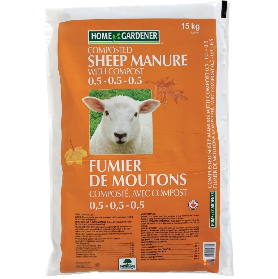 Fumier de moutons, 15 kg