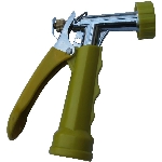 Pistolet d'arrosage réglable avec poignée isolée