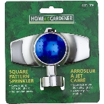 Arroseur pour pelouse avec couverture carrée