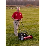 Tondeuse manuelle de 20 po avec ramasse-herbes