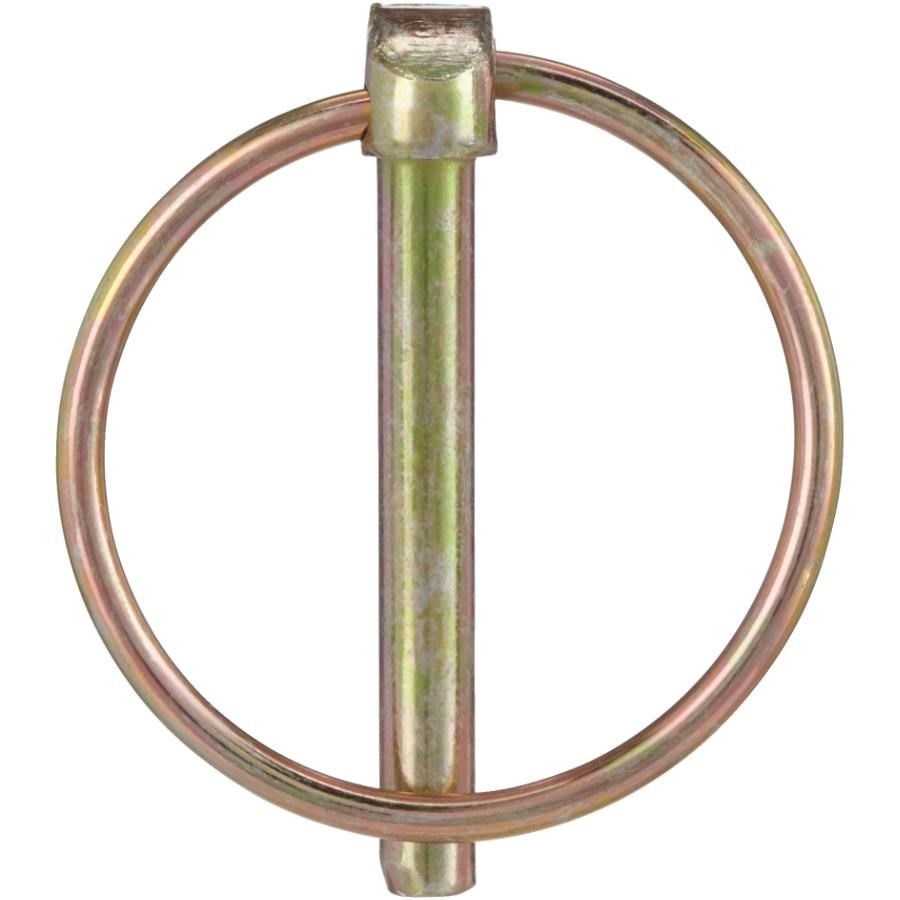 Cheville d'essieu plaquée zinc de 1/4 po x 1-3/4 po