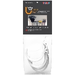 Paquet de 4 crochets de rangement en polycarbonate Snap-On, 2 po