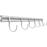 Paquet de 4 crochets de rangement en polycarbonate Snap-On, 2 po