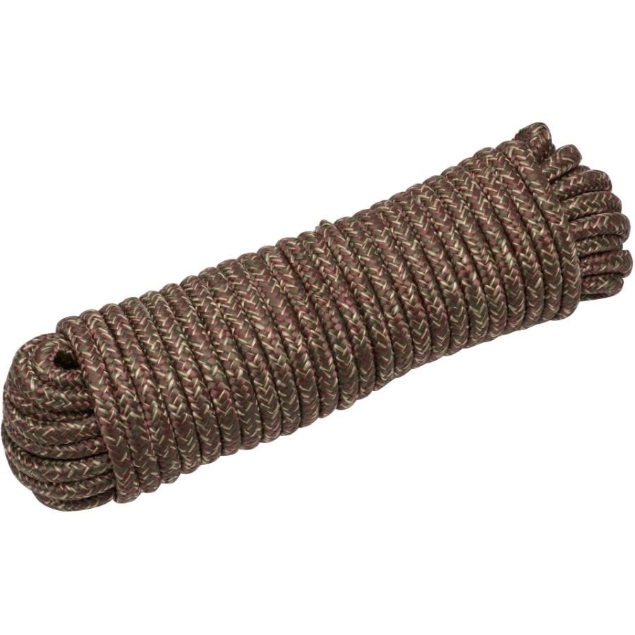 Corde en polypropylène tressé, camouflage, 3/8 po x 50 pi