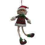 Elfe flexible de 18 pouces en peluche, figurines variées