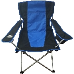 Chaise de camping Big Boy pour adulte, bleu