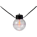 Jeu de 10 lumières G50 changeant de couleurs avec globes à effet mosaïque