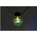 Jeu de 10 lumières G50 changeant de couleurs avec globes à effet mosaïque