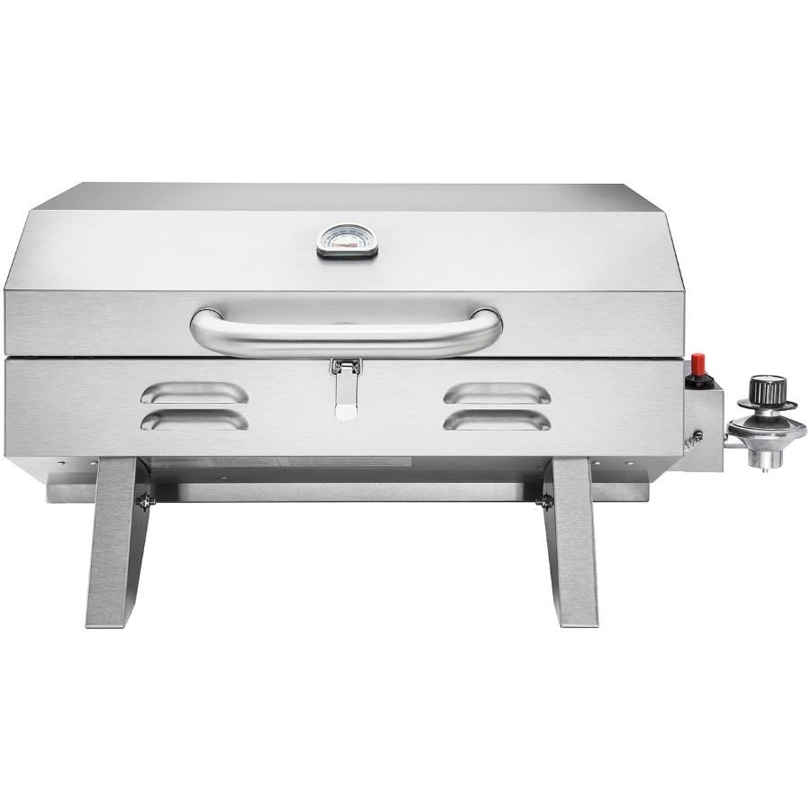 Barbecue de table au propane en acier inoxydable de 12,000 BTU, 208 po2