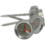 Ensemble de 4 thermomètres à viande en acier inoxydable