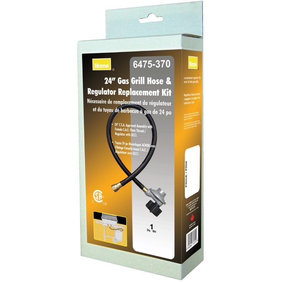 Bbcuepro Régulateur et tuyau de propane basse pression QCC1 de 3,7