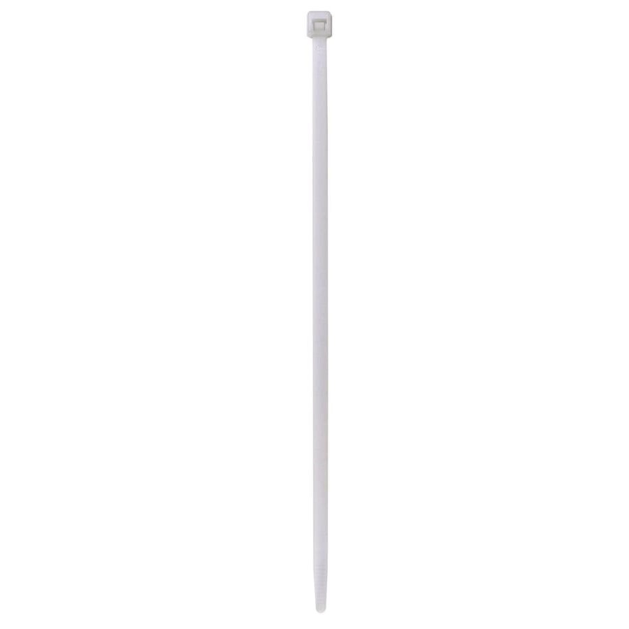 Paquet de 12 attache-câbles de 7 po, blanc