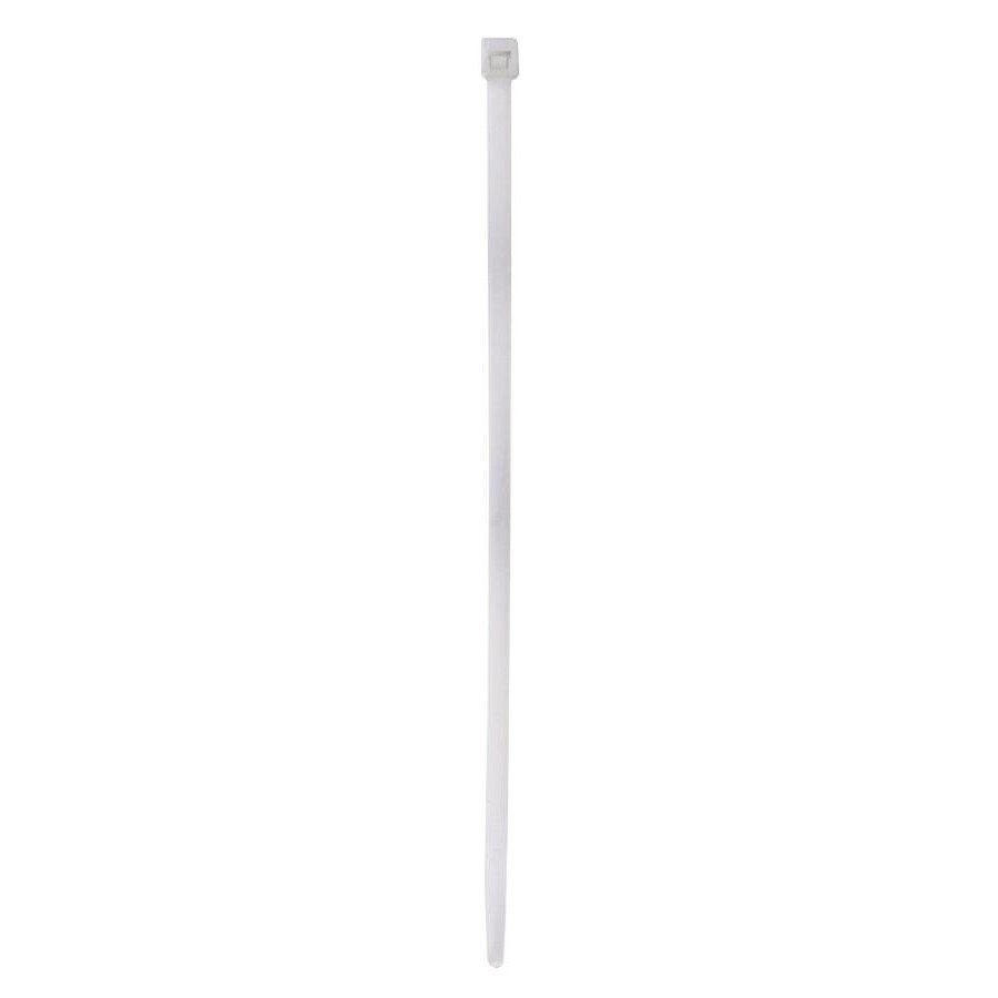 Paquet de 12 attache-câbles de 5-3/8 po, blanc