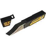 Paquet de 50 lames utilitaires cassables très coupantes de 18 mm