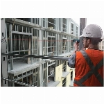 Appareil de mesure électronique au laser, 100 pi