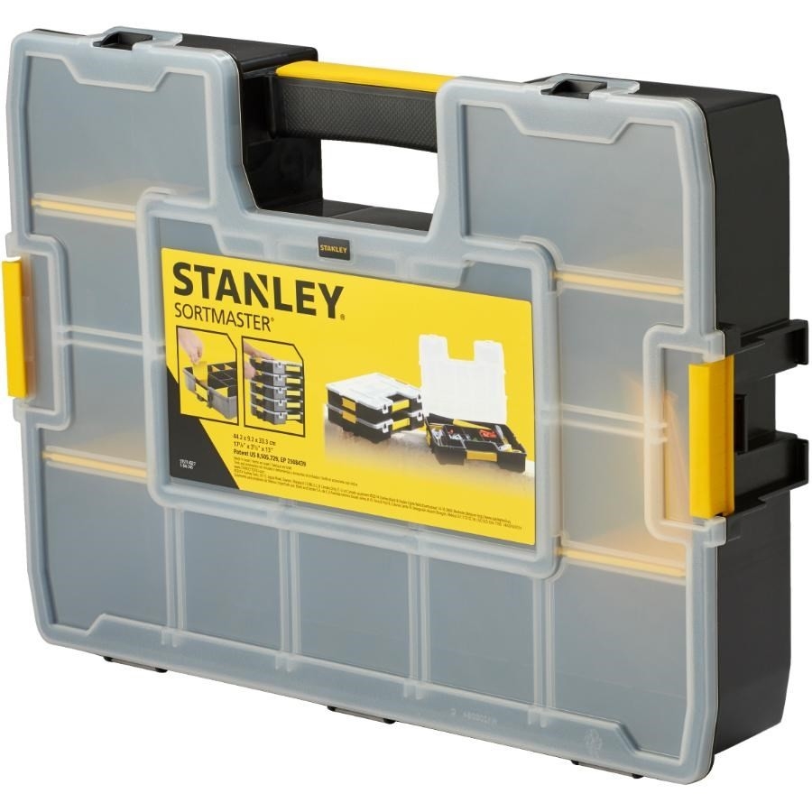 Coffret de rangement réglable Sortmaster, 16,8 po x 13 po x 3,4 po