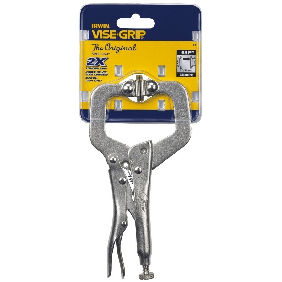 Presse Serre-joint En C - 150mm D'ouverture - Modèle Lourd Silverline 01232