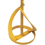 Mélangeur à peinture de 3,2 po po x 16 po en métal pour contenant de 1 à 5 gallons