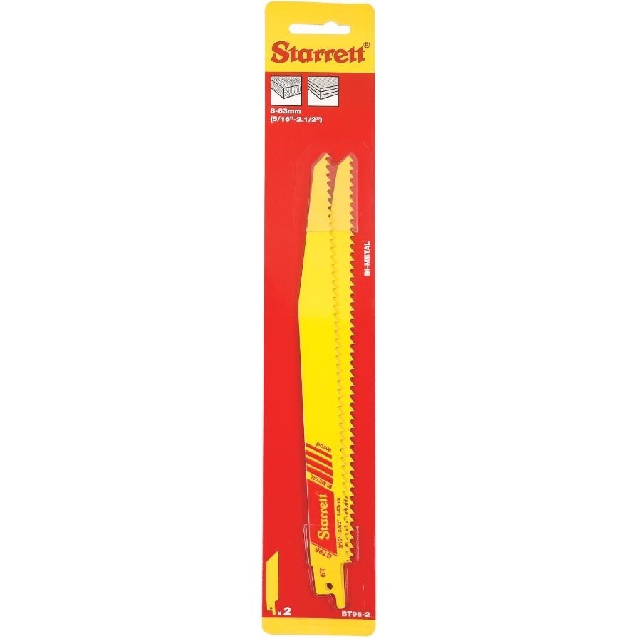 Lames de scie alternative bimétalliques Mastercraft pour le bois, 6