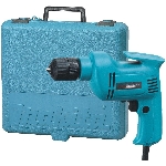 Ensemble de perceuse de 3/8 po avec cordon et mandrin sans clé doté d'un moteur de 4,9 A à marche arrière et vitesse variable