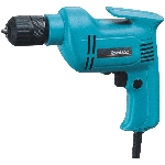 Ensemble de perceuse de 3/8 po avec cordon et mandrin sans clé doté d'un moteur de 4,9 A à marche arrière et vitesse variable