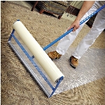 Pellicule protectrice en plastique pour tapis, 24 po x 50 pi